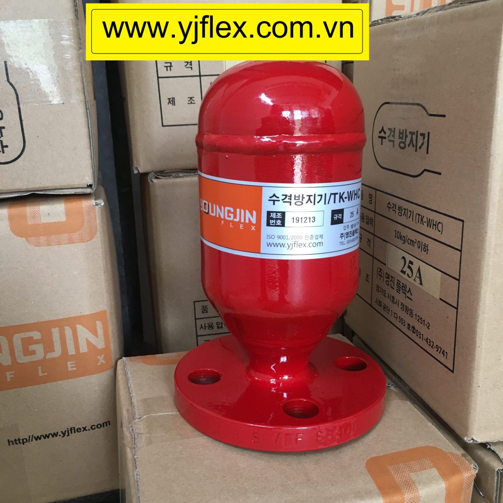 Van búa nước( búa nước giảm chấn) DN25/DN32/DN40/DN50/DN65/DN80/Dn100 hàn quốc/ Van búa nước YoungJin Flex sản xuất Việt Nam