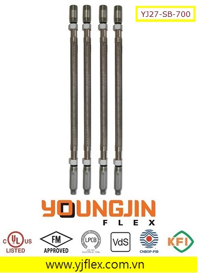 Nhà máy sản xuất ống mềm nối đầu phun Sprinkler - YoungJin Vina Flex việt nam