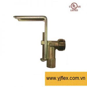 Sản phẩm tiện ích của phụ kiện chữ L ( đầu nối sprinkler / reducer )cho ống mềm nối sprinkler.